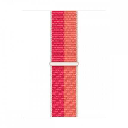 Apple Watch 45mm óraszíj, Nektarin-babarózsa-fehér